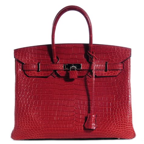 hermes matte porosus birkin 35